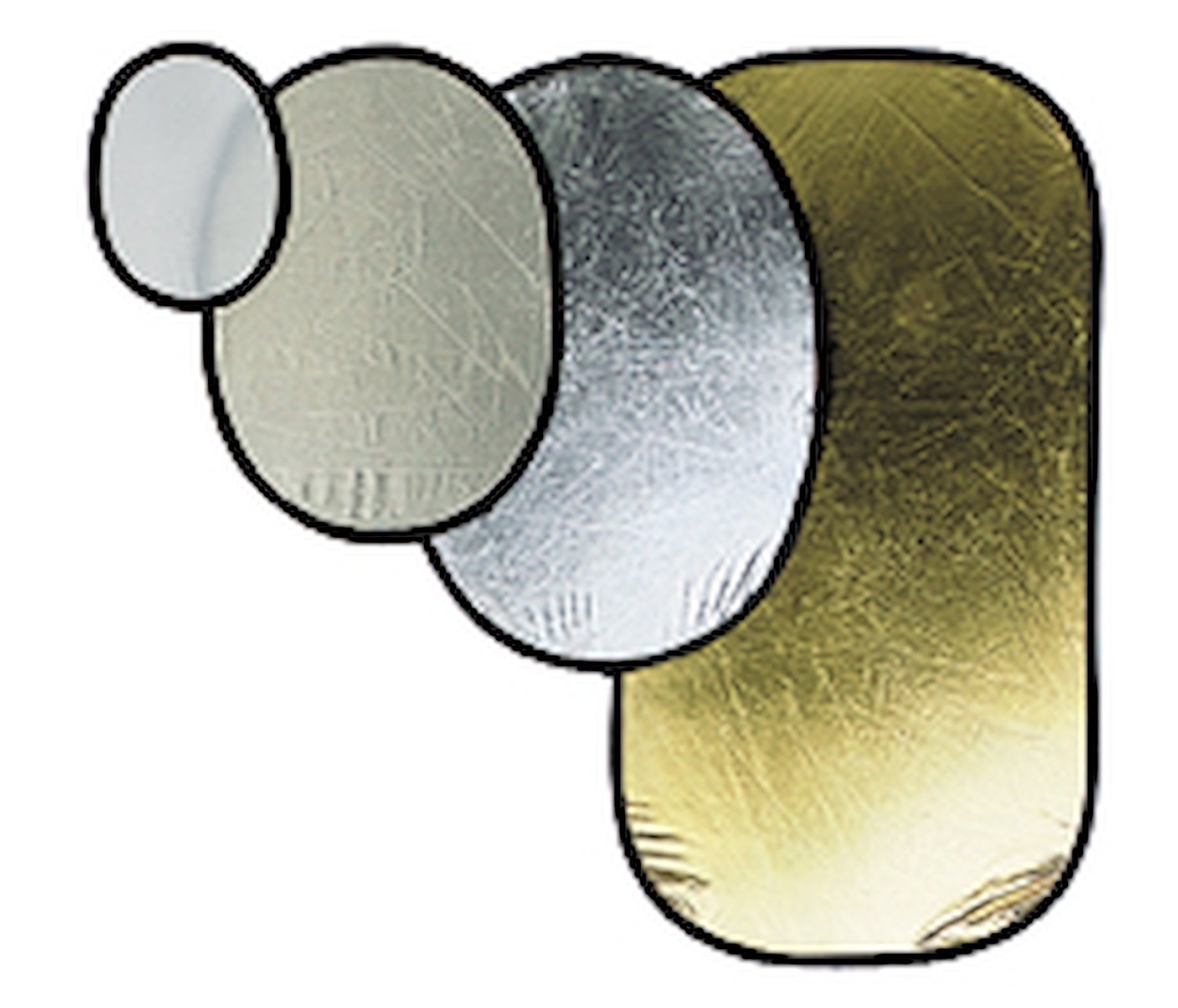 I4831-1.jpg Avenger SILVER/WHITE 120CM OVAL REFLEC – Image 1