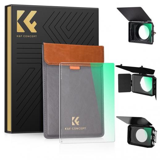 K&F Black Mist 1/4 Filter 4″x5.65″ Dreamy Effect Cinema Square Filter Compatible with Tilta and Smallrig