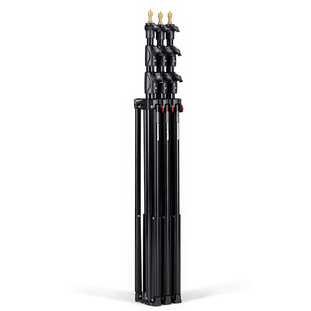 Manfrotto 1005BAC-3 – 3er-Set luftgefederte Ranker-Stative