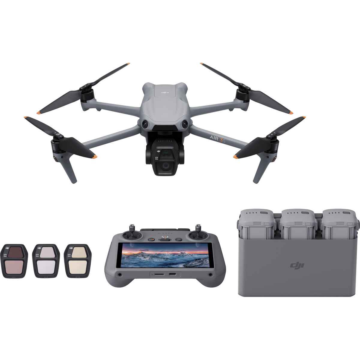 syntex-dji-air-3s-fly-more-combo-dji-rc-2-01.jpg DJI Air 3S Fly More Combo (DJI RC 2) – Image 1